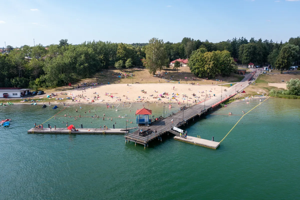 Molo z plażą na Pogorii III
